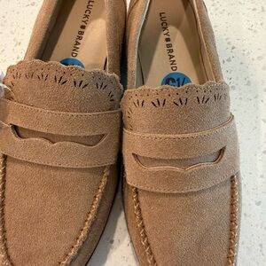 Lucky Brand Tan Womens Loafers